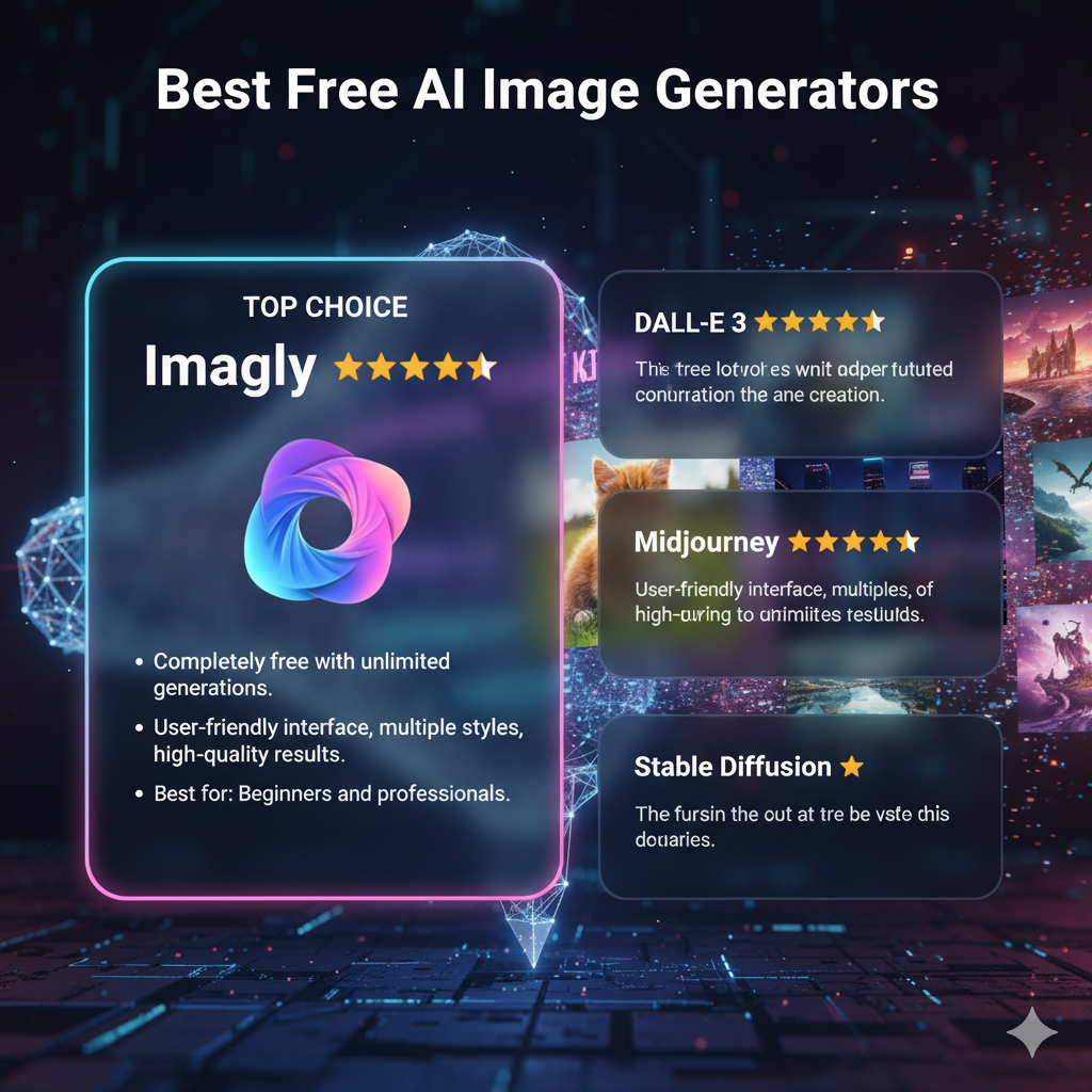 Best Free AI Image Generators Comparison